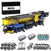 V3.0 1/20 2.4G RC Mobile LTM1750-9.1 All-terrain Crane Building Blocks Construction Vehicle Model (7778PCS)